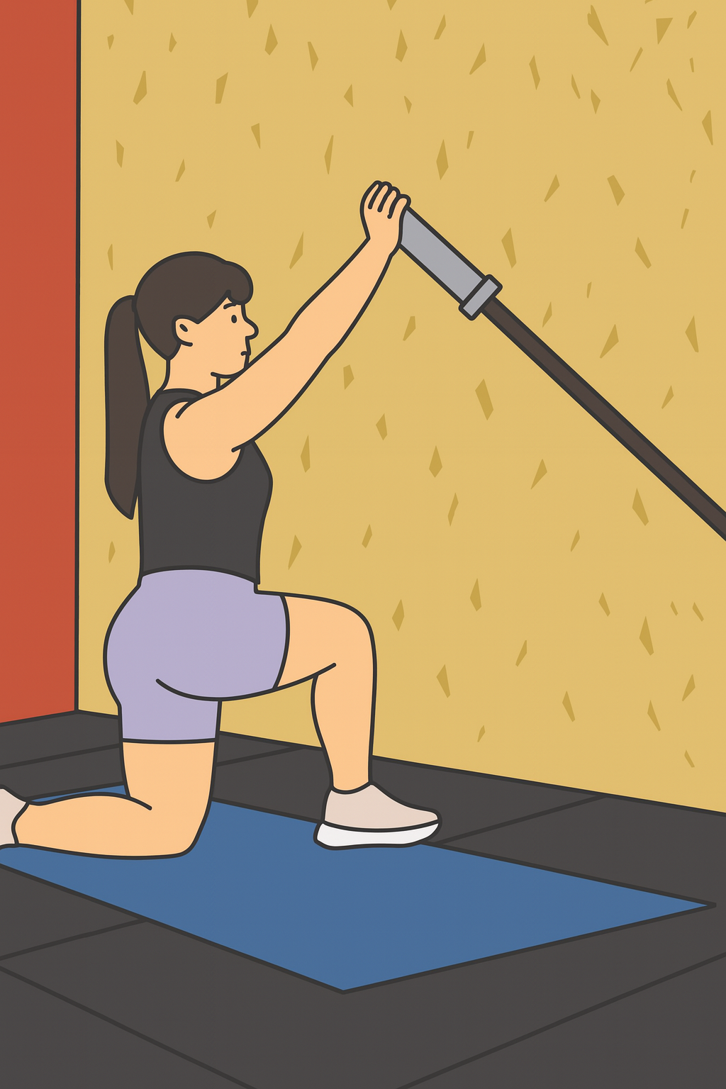 Ejercicio de empuje para tendinitis del supraespinoso Ejercicio de empuje para tendinitis del supraespinoso
