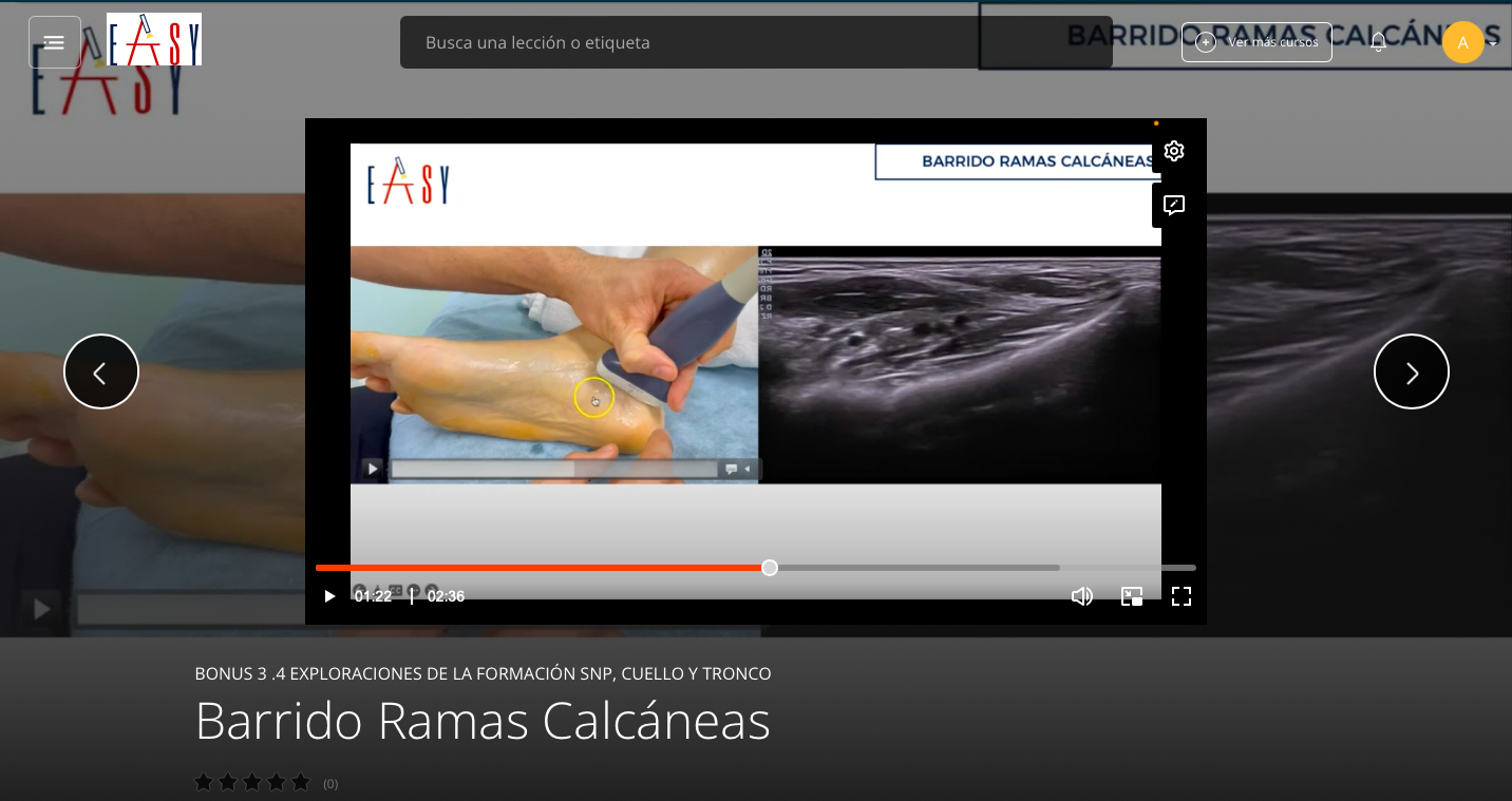 5 Exploraciones de la formación EASY UP SNP, Cuello y Tronco