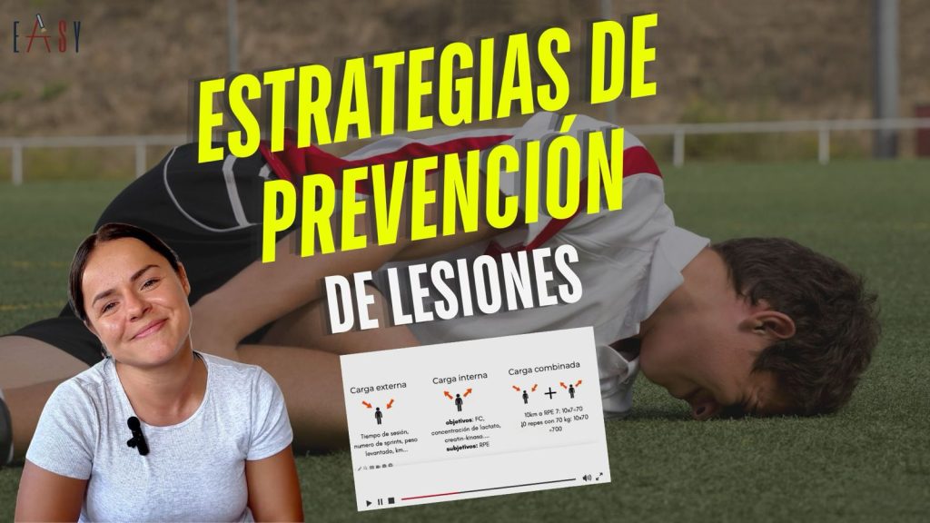 La prevención de lesiones deportivas está relacionado con el cuidado del volumen o intensidad de la carga con entrenamiento meuromuscular