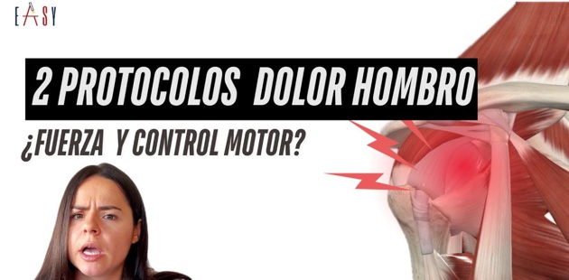 Video con 2 protocolos de dolor de hombro