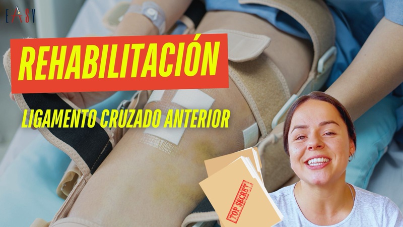 Video sobre la rehabilitación de la rotura de ligamento cruzado anterior (LCA)