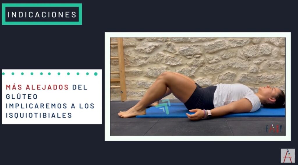Entrenamiento para hernias lumbares, puentes