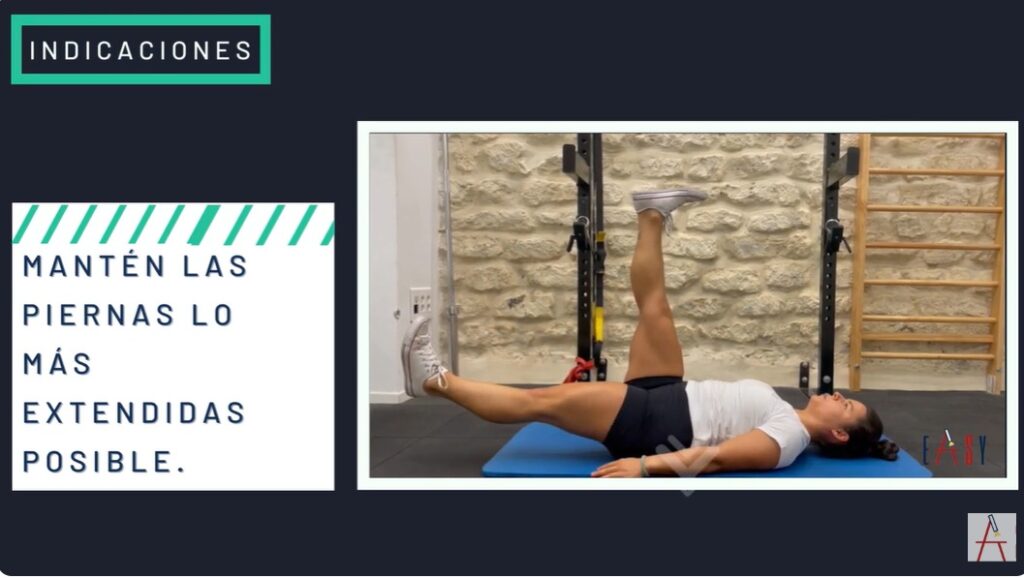 Entrenamiento de isquiotibiales para hernias lumbares