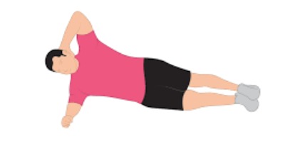 Ejercicio para tratamiento de las hernias lumbares Plancha Lateral