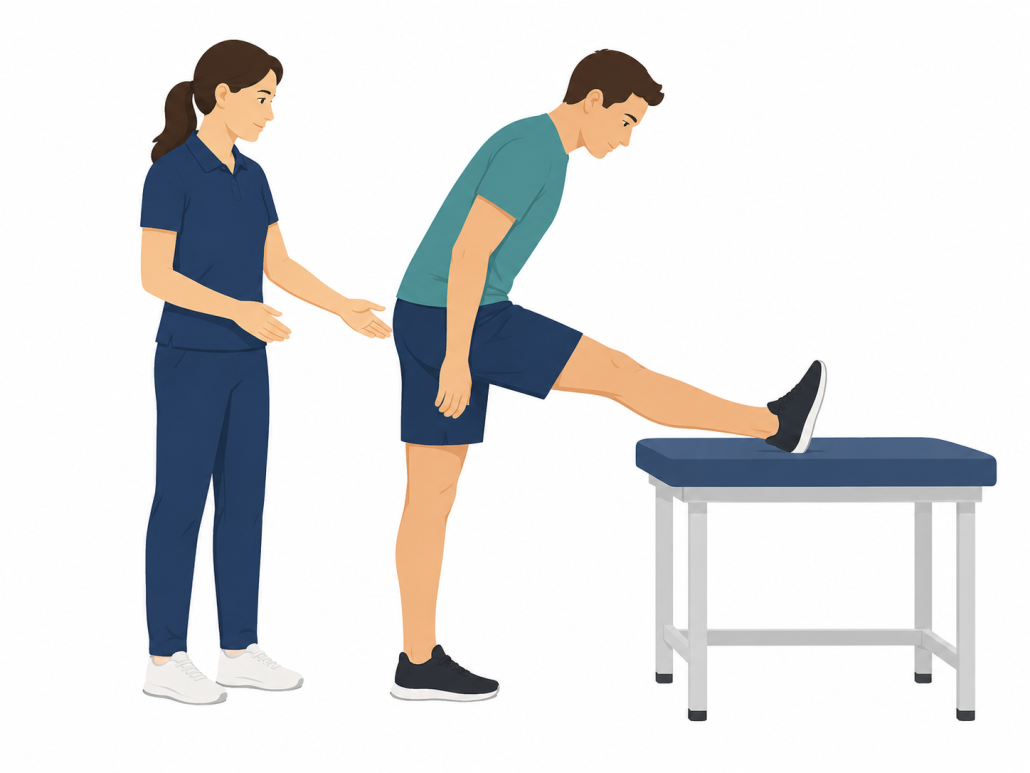 test Puranen-Orava tendinitis isquiotibial test Puranen-Orava